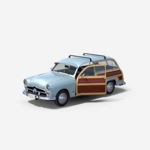 Blue Car Toy